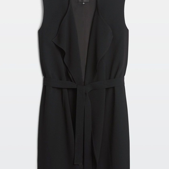 Aritzia Babaton Marcelo Black Vest - Picture 3 of 4